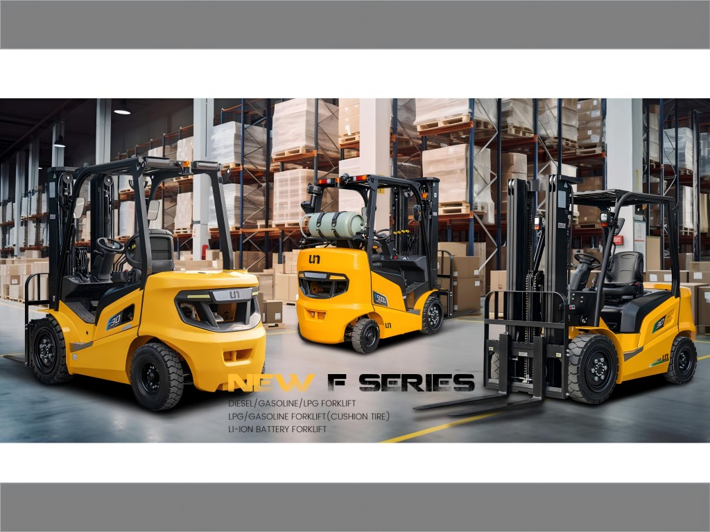 UN Forklift's New F Series into Mass Production