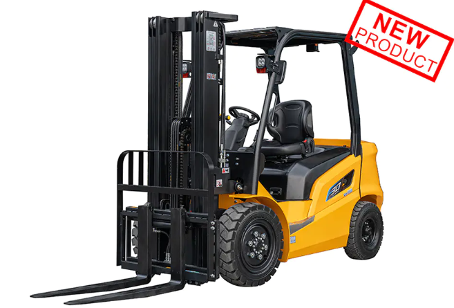 How do electric forklifts integrate with other warehouse automation technologies?